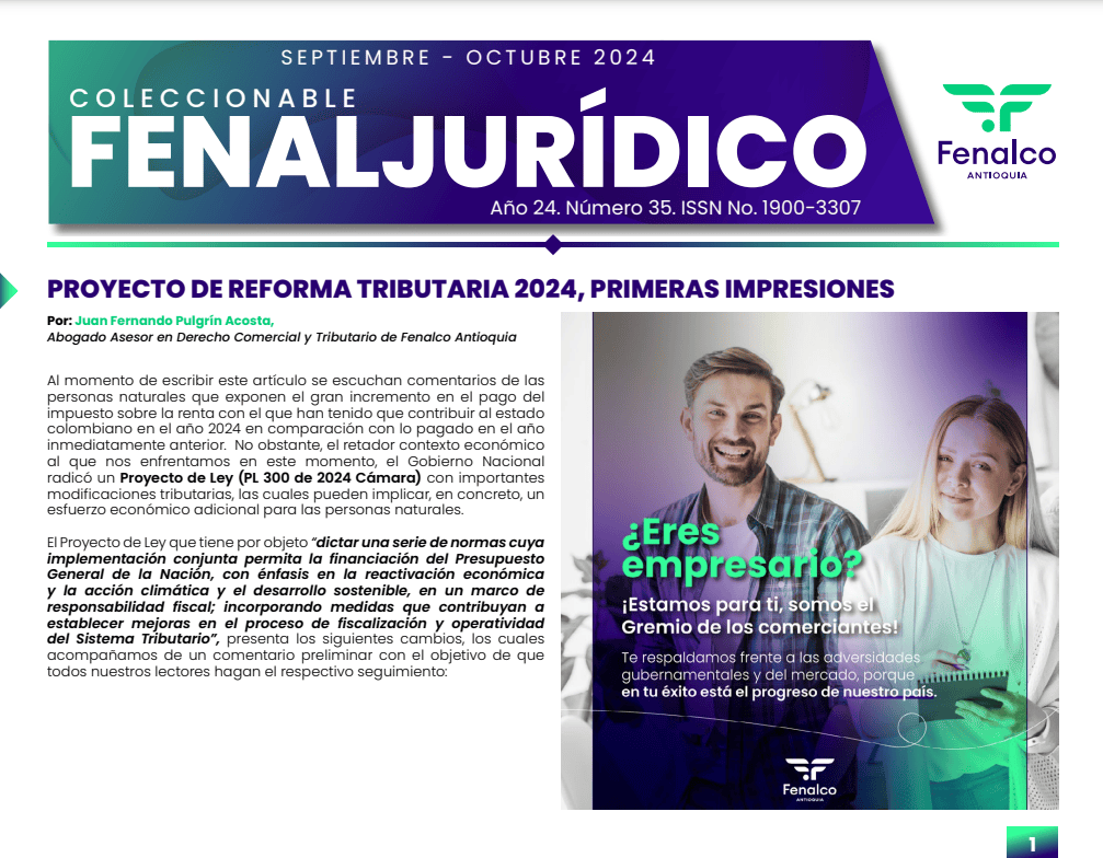 Fenaljurídico septiembre - octubre